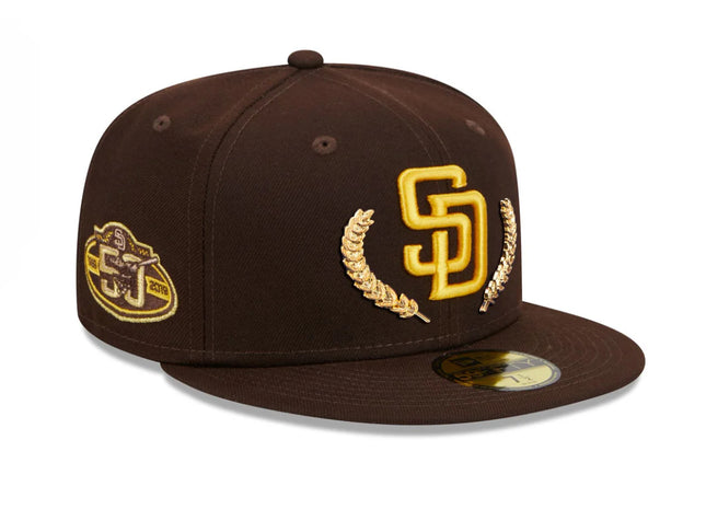 San Diego Padres Gold Leaf 59FIFTY Fitted