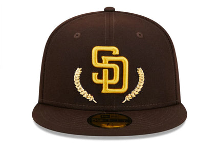 San Diego Padres Gold Leaf 59FIFTY Fitted