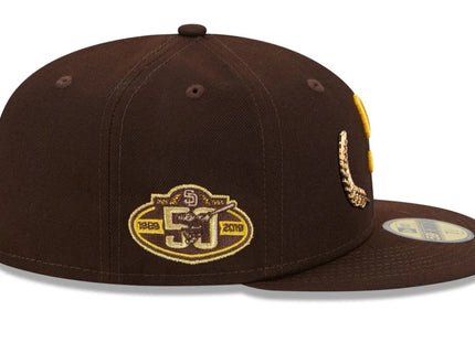 San Diego Padres Gold Leaf 59FIFTY Fitted