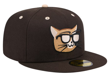 Lehigh Valley IronPigs New Era Theme Night Cats 59FIFTY Fitted Hat - Brown