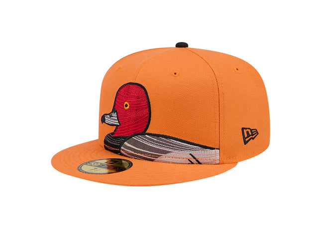 Aberdeen IronBirds New Era Theme Night Decoys 59FIFTY Fitted Hat - Orange