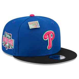 Men's Philadelphia Phillies New Era Royal/Black Watermelon Big League Chew Flavor Pack 9FIFTY Snapback Hat