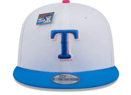 Texas Rangers Big League Chew Cotton Candy 9FIFTY Snapback