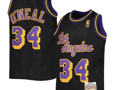 Youth Shaquille O’Neal black Swingman jersey