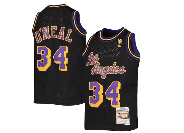 Youth Shaquille O’Neal black Swingman jersey