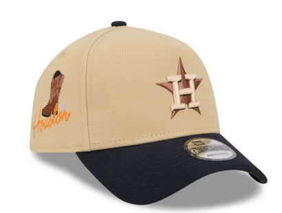 Houston Astros City Side Patch 9FORTY A-Frame Snapback