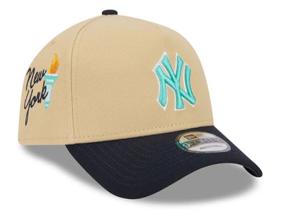 New York Yankees City Side Patch 9FORTY A-Frame Snapback