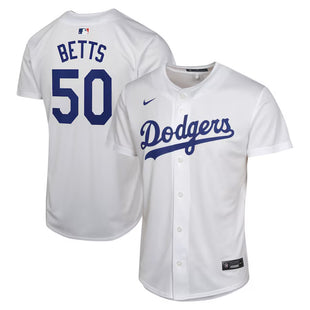 Youth Los Angeles Dodgers Mookie Betts Nike White Home Game Player Jersey