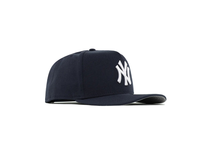 New York Yankees Navy 9Fort A-Frame Snapback