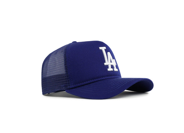 Los Angeles Dodgers 9Forty A-Frame Foam Trucker Team Color Snapback