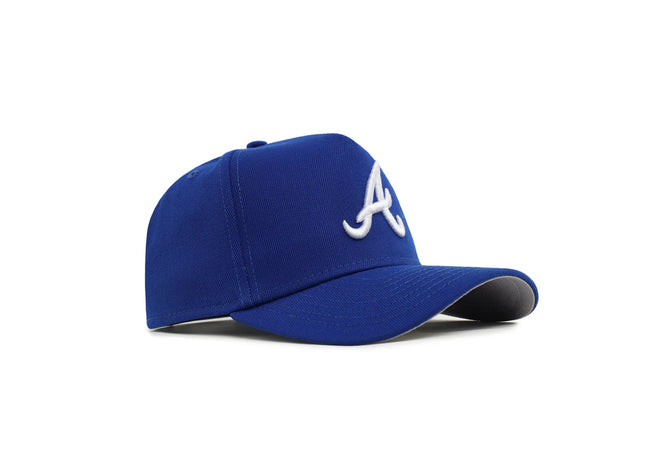Atlanta Braves Royal 9Forty A-Frame Snapback
