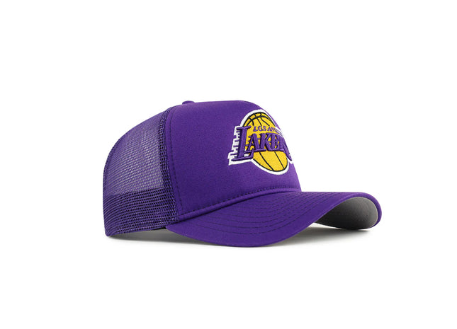 Los Angeles Lakers 9Forty A-Frame Foam Trucker Team Color Snapback