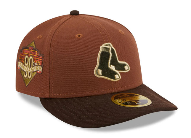 Boston Red Sox Velvet Fill Low Profile 59FIFTY Fitted