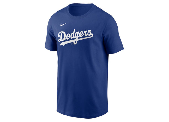 Men's Los Angeles Dodgers Freddie Freeman Nike Royal Fuse Name & Number T-Shirt
