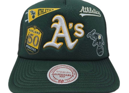 Men Oakland athletics overload trucker