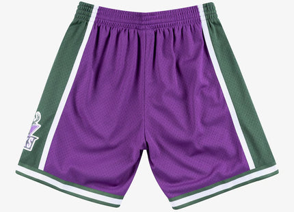 Men's Purple Milwaukee Bucks 2000/01 Hardwood Classics Swingman Basketball Shorts