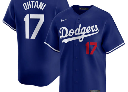 MLB LOS ANGELES DODGERS SHOHEI OHTANI NIKE ALTERNATE LIMITED JERSEY