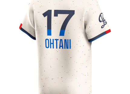 Men's Los Angeles Dodgers Shohei Ohtani Nike Cream 2024 City Connect Limited Player Jersey