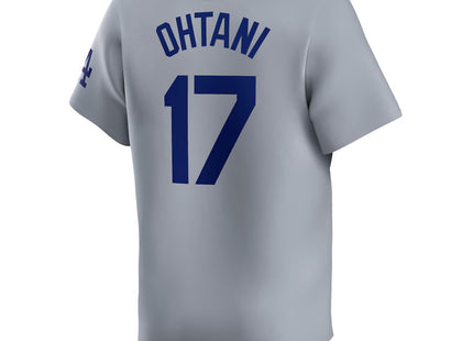 Men's Los Angeles Dodgers Shohei Ohtani Nike Gray Away Limited Player Jersey