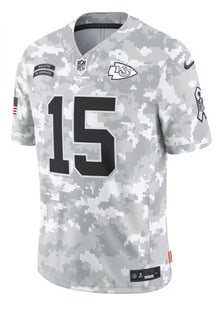 PATRICK MAHOMES NIKE KANSAS CITY CHIEFS MENS WHITE 2024 STS LIMITED FOOTBALL JERSEY