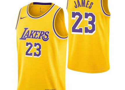 Nike Kids' Los Angeles Lakers LeBron James #23 Icon Edition Swingman Jersey