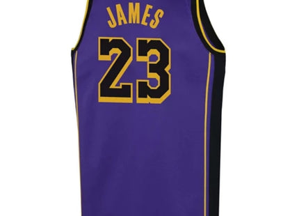 Nike Kids' Los Angeles Lakers LeBron James #23 Statement Jersey