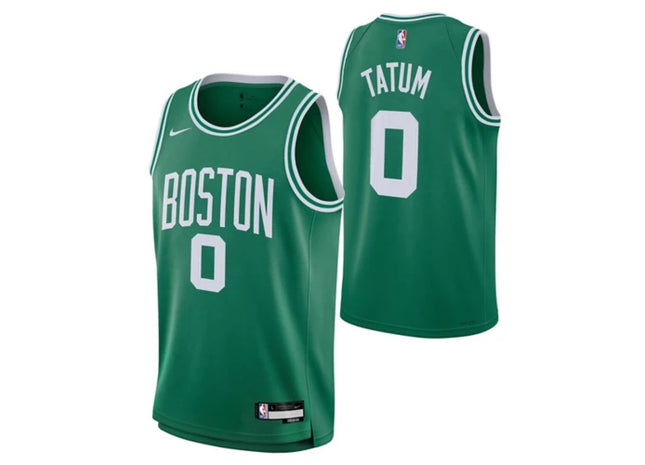 Nike Kids' Boston Celtics Jayson Tatum #0 Icon Swingman Jersey