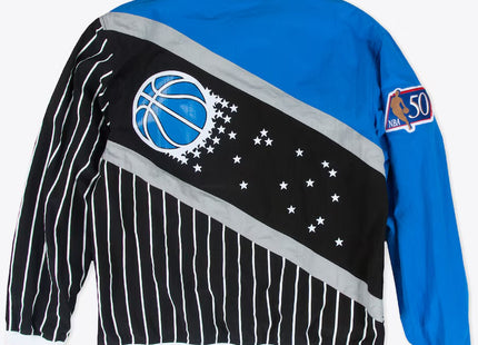 Men's Black Orlando Magic 1996/97 Authentic Full-Snap Warmup Jacket