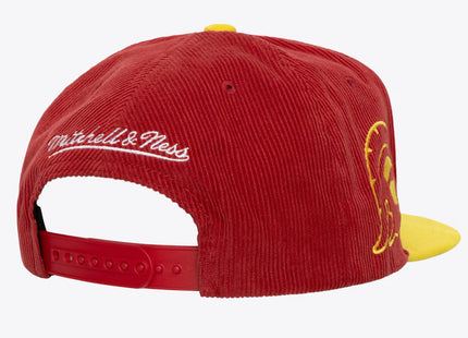 Men's Cardinal/Gold USC Trojans Sueduroy Snapback Hat