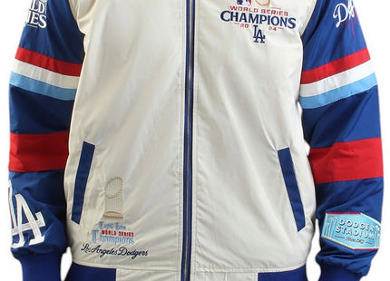 Men Los Angeles dodgers jh design jacket World Series 2024