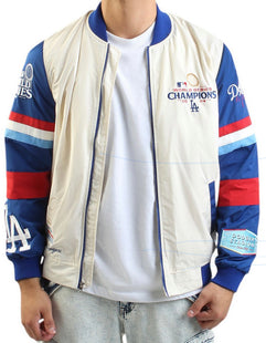 Men Los Angeles dodgers jh design jacket World Series 2024