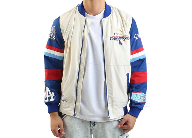 Men Los Angeles dodgers jh design jacket World Series 2024