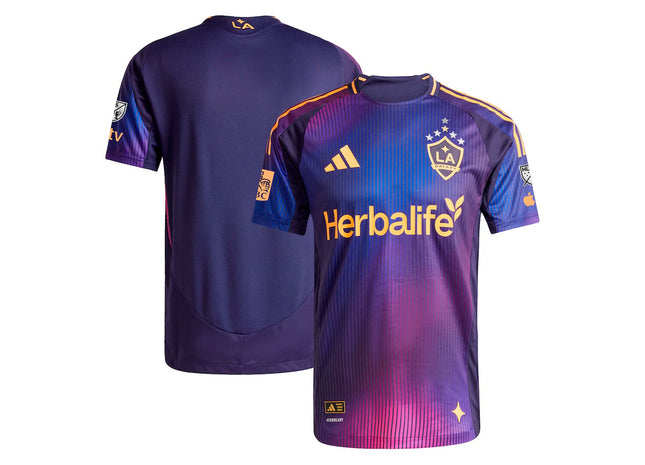 Men's LA Galaxy adidas Navy 2025 RIZON Authentic Jersey