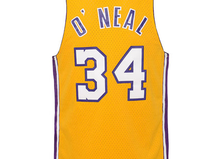 Youth Los Angeles Lakers Shaquille O'Neal Mitchell & Ness Gold 1999/00 Hardwood Classics Swingman Jersey