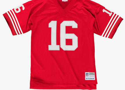 Men's Joe Montana Scarlet San Francisco 49ers 1990 Legacy Player Jersey