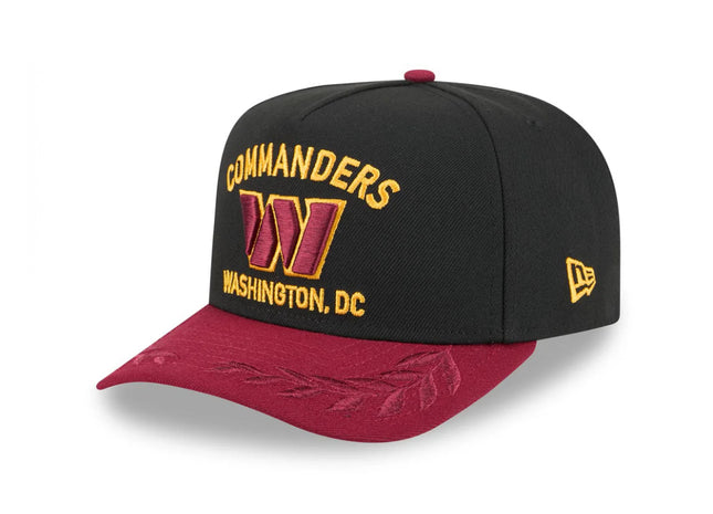 Washington commanders Men 2025 Draft 9FIFTY A-Frame Snapback