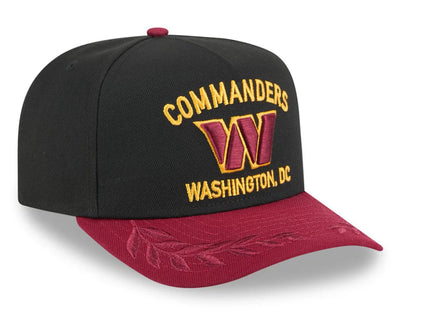 Washington commanders Men 2025 Draft 9FIFTY A-Frame Snapback