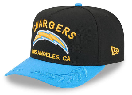 Los Angeles Chargers 2025 Draft 9FIFTY A-Frame Snapback