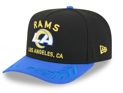 Los Angeles Rams 2025 Draft 9FIFTY A-Frame Snapback