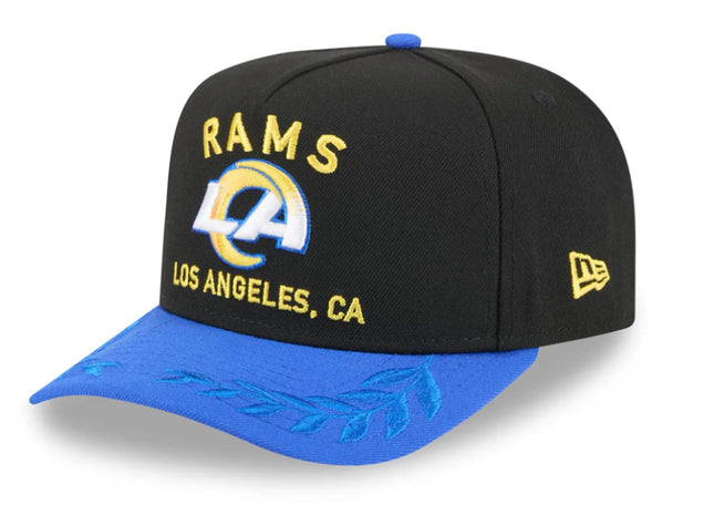 Los Angeles Rams 2025 Draft 9FIFTY A-Frame Snapback