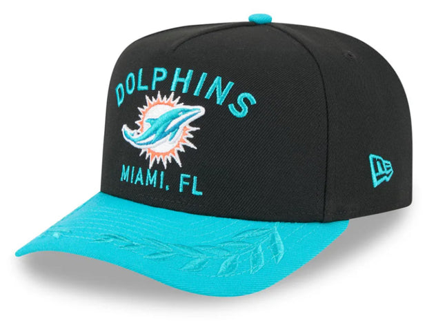 Miami Dolphins 2025 Draft 9FIFTY A-Frame Snapback