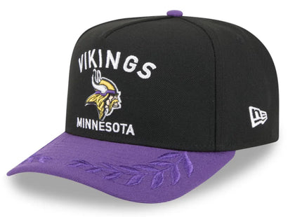 Minnesota Vikings 2025 Draft 9FIFTY A-Frame Snapback