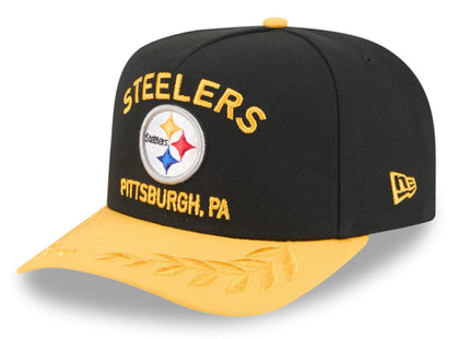 Pittsburgh Steelers 2025 Draft 9FIFTY A-Frame Snapback