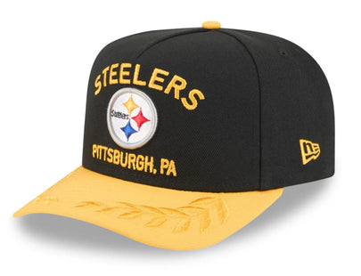 Pittsburgh Steelers 2025 Draft 9FIFTY A-Frame Snapback
