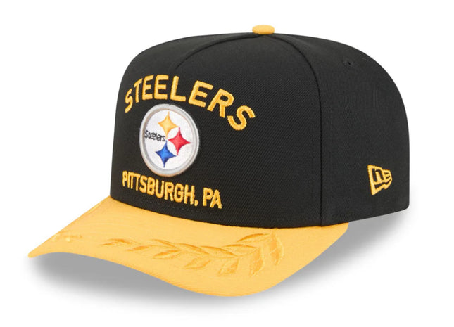 Pittsburgh Steelers 2025 Draft 9FIFTY A-Frame Snapback
