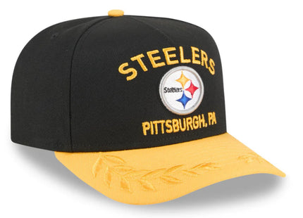 Pittsburgh Steelers 2025 Draft 9FIFTY A-Frame Snapback