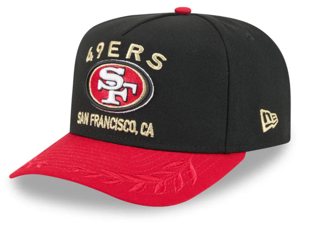 San Francisco 49ers 2025 Draft 9FIFTY A-Frame Snapback