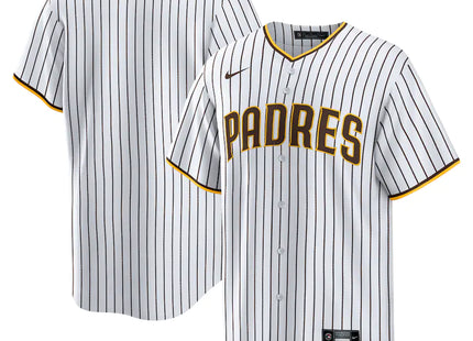 San Diego Padres Nike Home Blank Replica Jersey - White