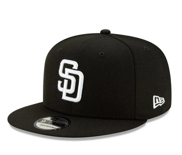 San Diego Padres Basic Black 9FIFTY Snapback