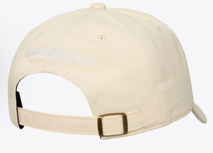 Men Cream Los Angeles Lakers Fashion Basic Strapback Adjustable Hat